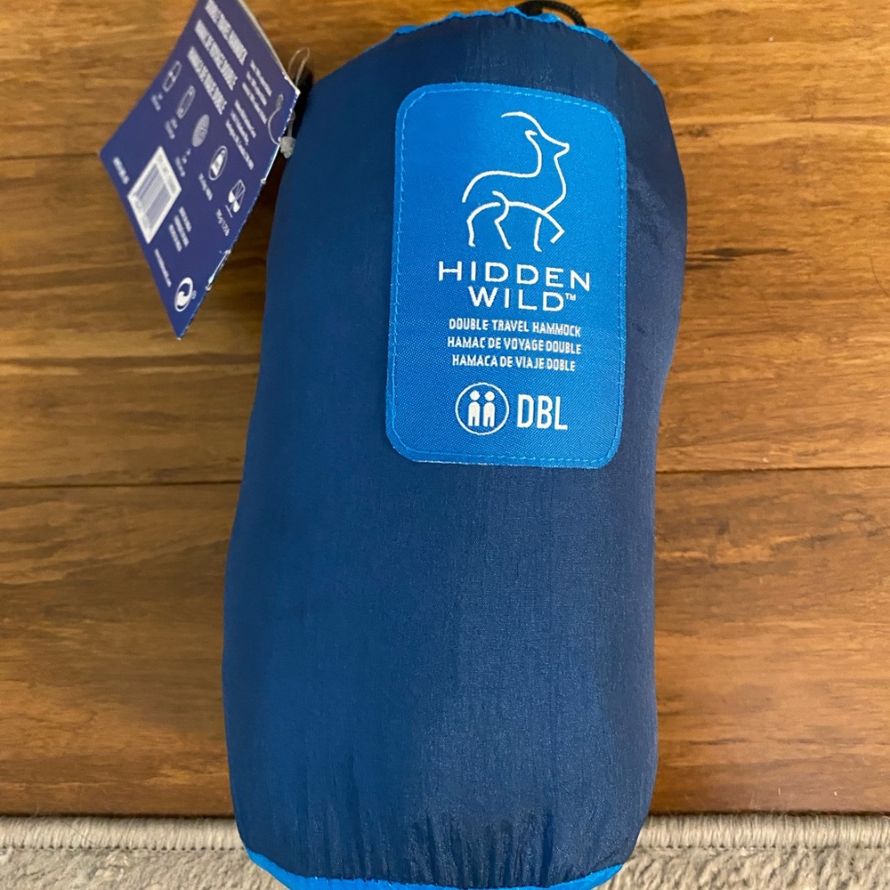 Hidden Wild Double Travel Hammock - NWT